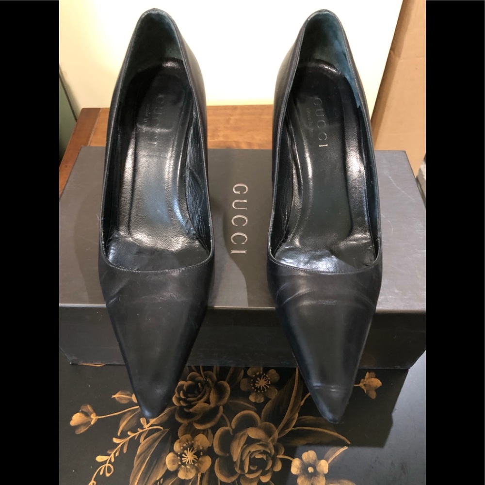 Gucci black heels